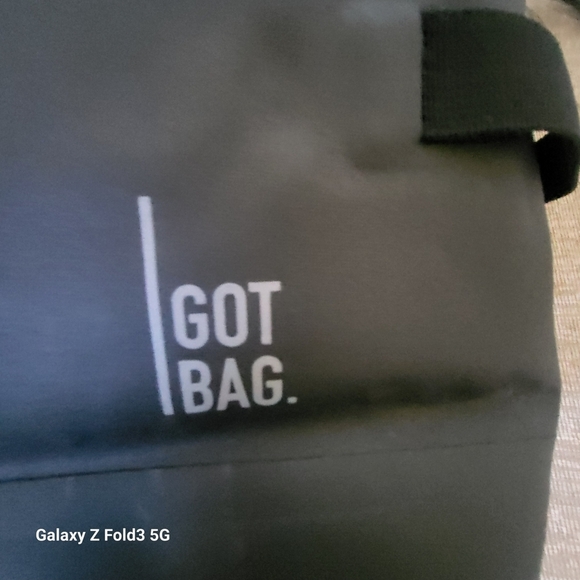 Black Roll-Top Backpack - Picture 6 of 10